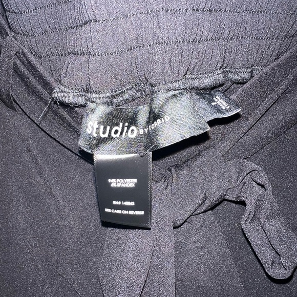 Studio by Torrid Black Tie-Waist Dress Pants - Picture 5 of 6